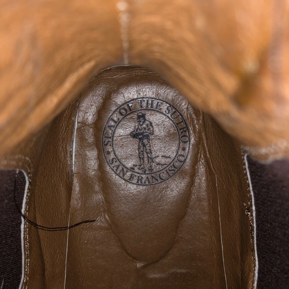 SOLD Sutro Footwear Sharon Hi Chelsea Boots - Size 10 - Honey - Picture 10 of 10